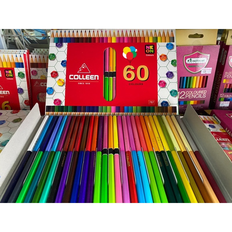 ภาพหน้าปกสินค้าสีไม้คอลลีน COLLEEN สีเข้ม เกลี่ยง่าย มีสินค้า พร้อมส่งทุกขนาด จากร้าน queenbeepshop บน Shopee
