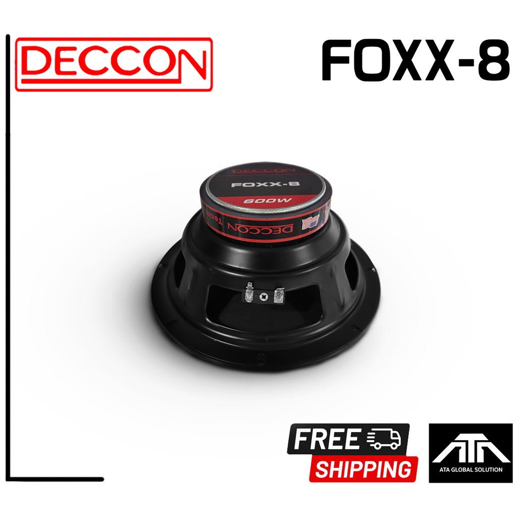 ราคาต่อ1ดอก-ดอกลำโพง-deccon-8-นิ้ว-เสียงกลาง-foxx-8-เสียงใสดังไกล