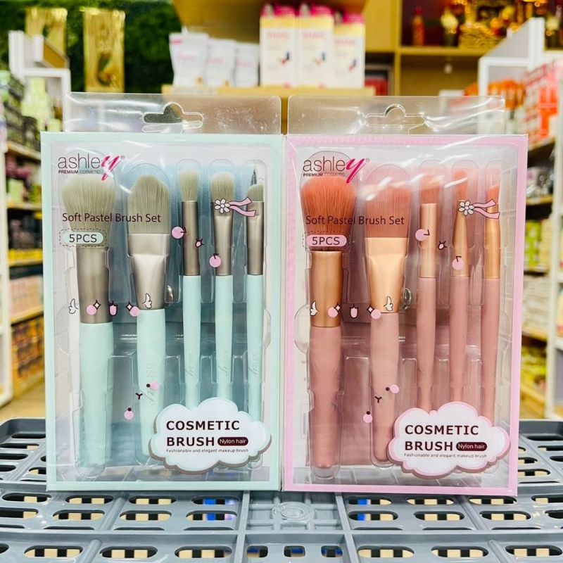 ชุดแปรงแต่งหน้า-ashley-pink-soft-pastel-brush-set