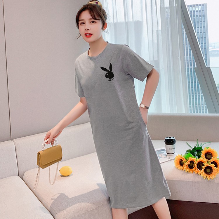 ภาพสินค้าQ460ฤดูร้อนใหม่ชุดแขนสั้นหญิงปกสบาย ๆ ท้องการ์ตูนขนาดใหญ่มิกกี้พิมพ์เสื้อยืดกระโปรงผู้หญิง แฟชั่น จากร้าน sakunzhang บน Shopee ภาพที่ 2