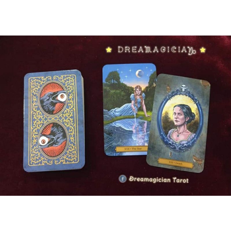 edgar-allan-poe-tarot-ไพ่ยิปซีแท้ลดราคาพร้อมหนังสือภาพสี-ไพ่ยิปซี-ไพ่ทาโร่ต์-tarot-oracle-card