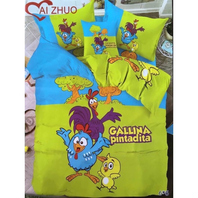 เซตผ้าปูที่นอน-gallina-pintadita