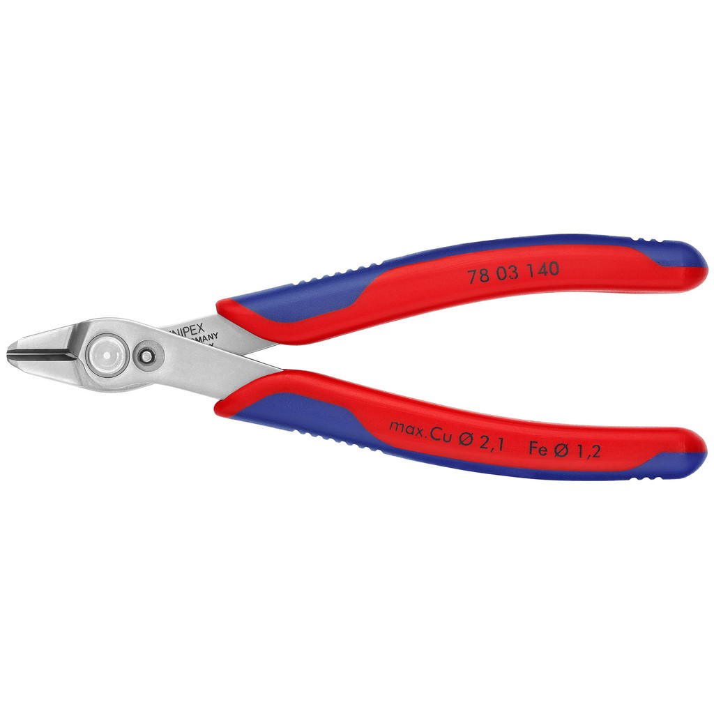 knipex-electronic-super-knips-xl-140-mm-คีมตัดสำหรับงานอิเล็กทรอนิกส์-xl-140-มม-รุ่น-7803140