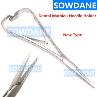 Dental Orthodontic Mathieu Needle Holder Dental Surgical Needles Forcep Standard 14cm Extra Fine Beak Dental Laboratory