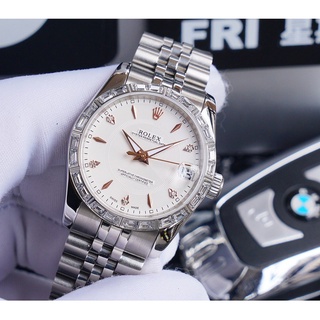 พรี​ ราคา9800 Rolex datejust m178274-2020zb 31mm นาฬิกาแฟชั่น นาฬิกาแบรนด์เนม เงิน