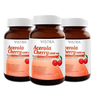 Vistra Acerola Cherry 1000mg. 100 เม็ด