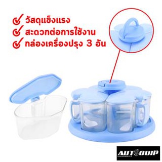 DIFFน่ารักสุดๆ+ส่งฟรี พวงเครื่องปรุงทรงกลม หมุนได้ 360 องศา ใช้ใส่ของเอนกประสงค์ได้ น่ารัก ใช้งานง่าย ทำจากวัสดุคุณภาพดี