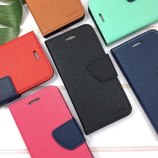 Samsung เคสฝาพับเคสหนังเปิด-ปิด ตั้งได้ ปกป้องหน้าจอได้เป็นอย่างดี มีช่องใส่การ์ด สีสันสดใส ฝาปิดแม่เหล็ก