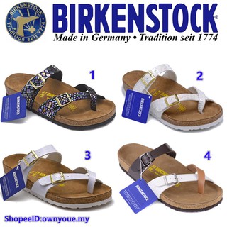 Birkenstock Men/Women Classic Cork Slippers Beach Casual shoes Mayari series 35-46