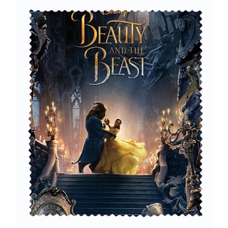 สั่งทำ ผ้าเช็ดแว่นตา ผ้าเช็ดแว่น ผ้าเช็ดเลนส์ ผ้าเช็ดจอ ภาพยนตร์ หนัง Beauty and The Beast โฉมงามกับเจ้าชายอสูร