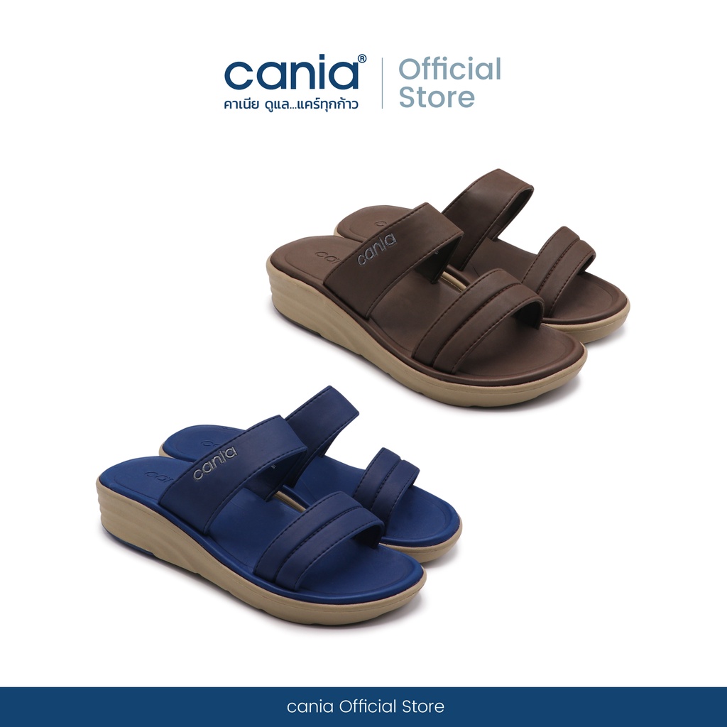 cania-คาเนีย-รองเท้าแตะ-สวม-ผู้หญิง-ส้นเตารีด-cw42171-size-36-39