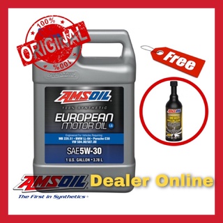 Amsoil European Premium Synthetic SAE 5w-30 Low Saps น้ำมันเครื่องสังเคราะห์แท้ 100%