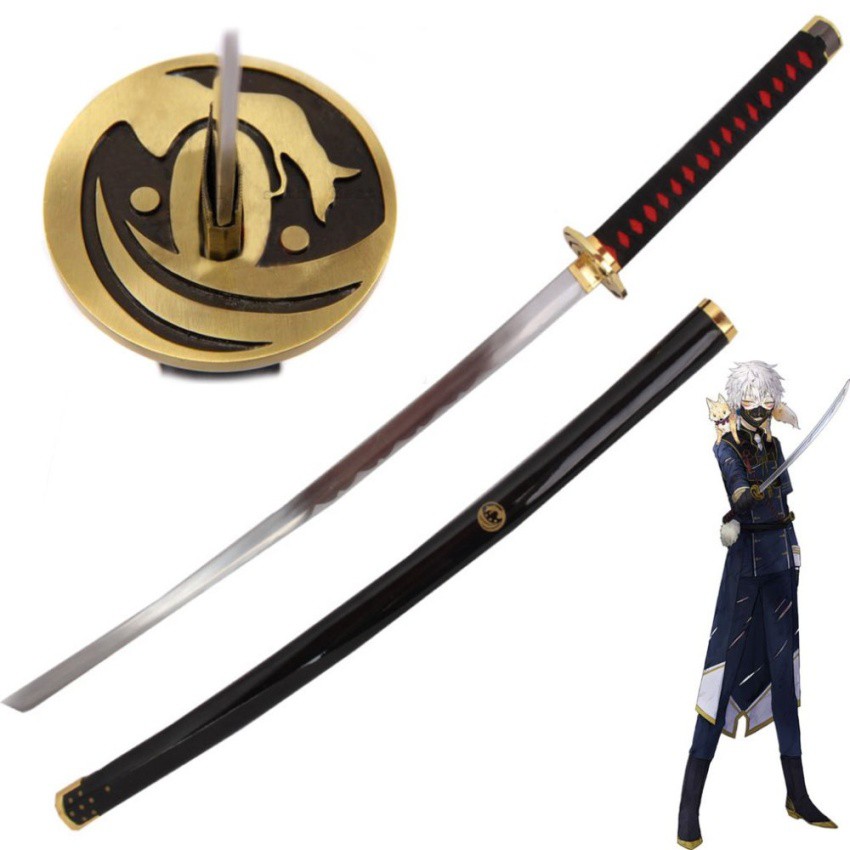 japan-ดาบซามูไร-ดาบนินจา-samurai-ดาบญี่ปุ่น-wolf-katana-sword-แท่นวาง-touken-ranbu-โทเคน-รันบุ-ดาบจิ้งจอกจันทรา-เปิดคม