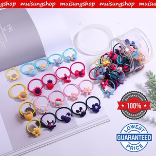 ราคาMUISUNGSHOP ยางรัดผม ยางรัดผมเด็ก สไตล์ญี่ปุ่น เด็กผู้หญิง ยางมัดผม น่ารัก สไตล์เกาหลี ยางรัดผม ยางมัดผมเด็ก