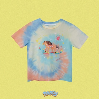 DADDY | Daydream Pony T-shirt เสื้อยืดมัดย้อมสกรีนลายม้าโพนี่ สุดน่ารัก