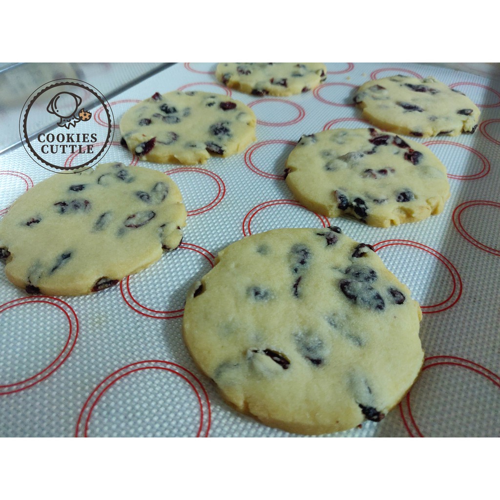 โฮมเมด-คุกกี้เนยแครนเบอรี่-homemade-cranberry-shortbread-cookies-cookies-cuttle