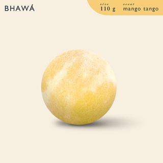 BHAWA Aroma Himalayan Bubble Bath Bomb Mango Tango 110 g.