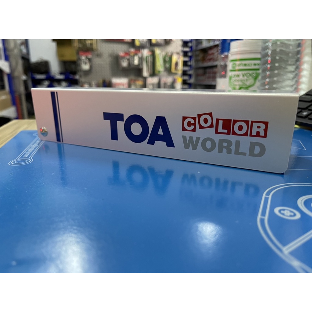 TOA พัดสี ทีโอเอ คัลเลอร์เวิลด์ TOA Color World Pantone ตัวอย่างสี TOA ...