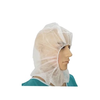 100 pcs Disposable Nonwoven Hood Cap