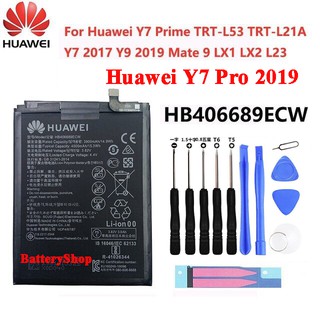 แบตเตอรี่​ Huawei Y7 Pro 2019 HB406689ECW 4000mAh รับประกัน3 เดือน