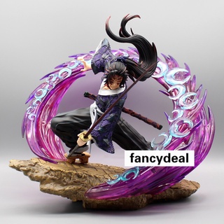 โมเดลฟิกเกอร์ PVC รูปอนิเมะดาบพิฆาตอสูร Kimetsu no Yaiba GK Kokushibo ขนาด 30 ซม. ของเล่นสะสม สําหรับเด็ก