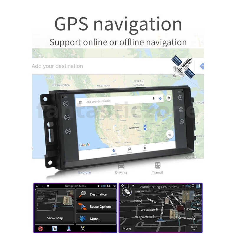 fantasticzone-วิทยุนําทาง-gps-2-din-android-7-นิ้ว-สําหรับรถยนต์