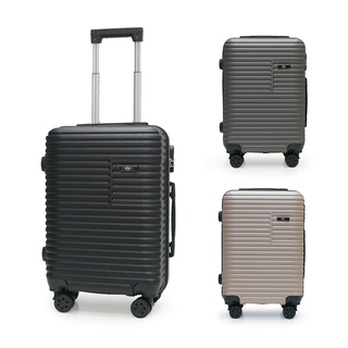 HQ LUGGAGE กระเป๋าเดินทาง ABS ขนาด 20 นิ้ว 4 ล้อคู่ กุญแจล็อค 3 รหัส รุ่น 8869