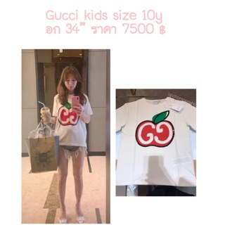 Gucci kids size 10y 2 ชิ้น