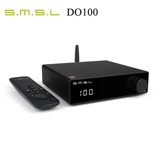 Smsl DO100 Hi Res ตัวถอดรหัสเอาท์พุต DAC ES9038Q2Mx2 บลูทูธ 5.0 DSD512 32Bit 768KHZ OPA1612x4 พร้อมรีโมตคอนโทรล