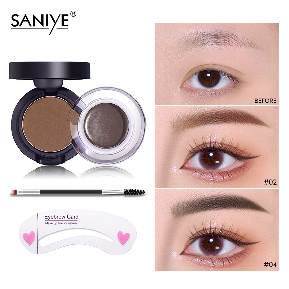 ภาพหน้าปกสินค้าSANIYE เจลเขียนคิ้ว พร้อมแปรง สำหรับผู้หญิง M250 จากร้าน saniyecosmetic2.th บน Shopee