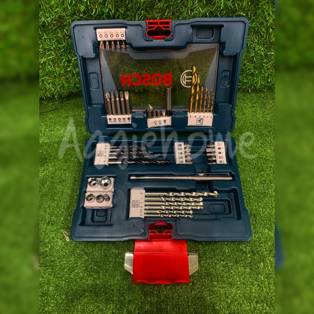 bosch-ชุดดอกสว่านไขควง-รุ่น-v-line-48-ชิ้น-2607017411-ดอกสว่านเจาะเหล็ก-ไม้-คอนกรีต-ดอกไขควง