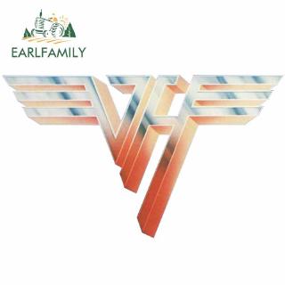 Earlfamily สติกเกอร์ ลายอนิเมะ Van Halen II ขนาด 13 ซม. x 7.5 ซม. สําหรับติดตกแต่งรถยนต์ รถจักรยานยนต์