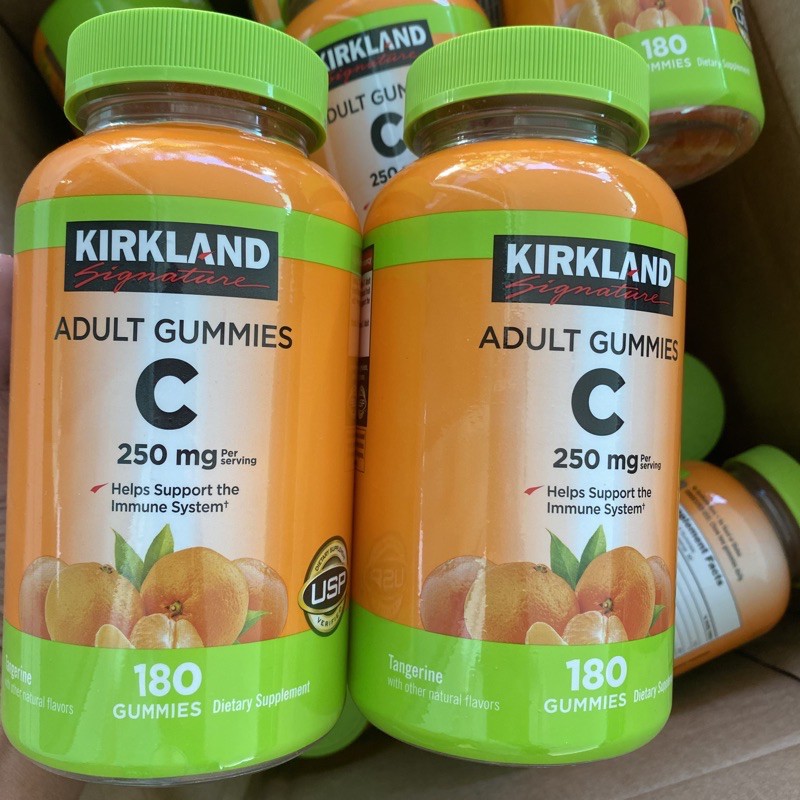 Kirkland Signature Vitamin C 250 mg. Adult (180 Gummies) Shopee Thailand