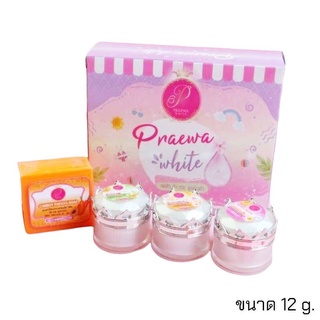 ครีมแพรวาไวท์ PRAEWA WHITE ขนาด 12 กรัม