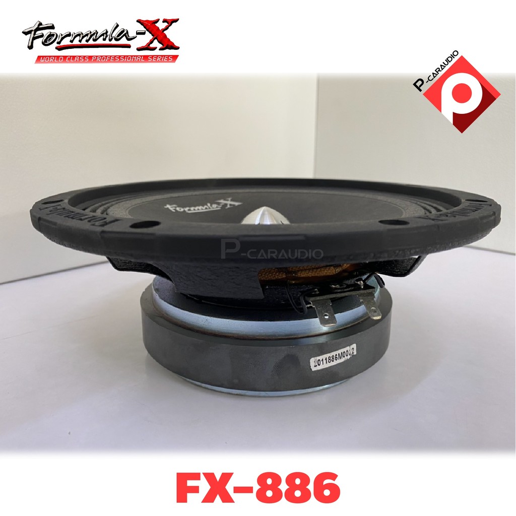 formula-x-รุ่น-fx-886m-เครื่องเสียงรถยนต์-ดอกลำโพงเสียงกลาง-8นิ้ว-เฟสปลั๊กที่รองรับการเล่นนอกรถได้เป็นอย่างดี