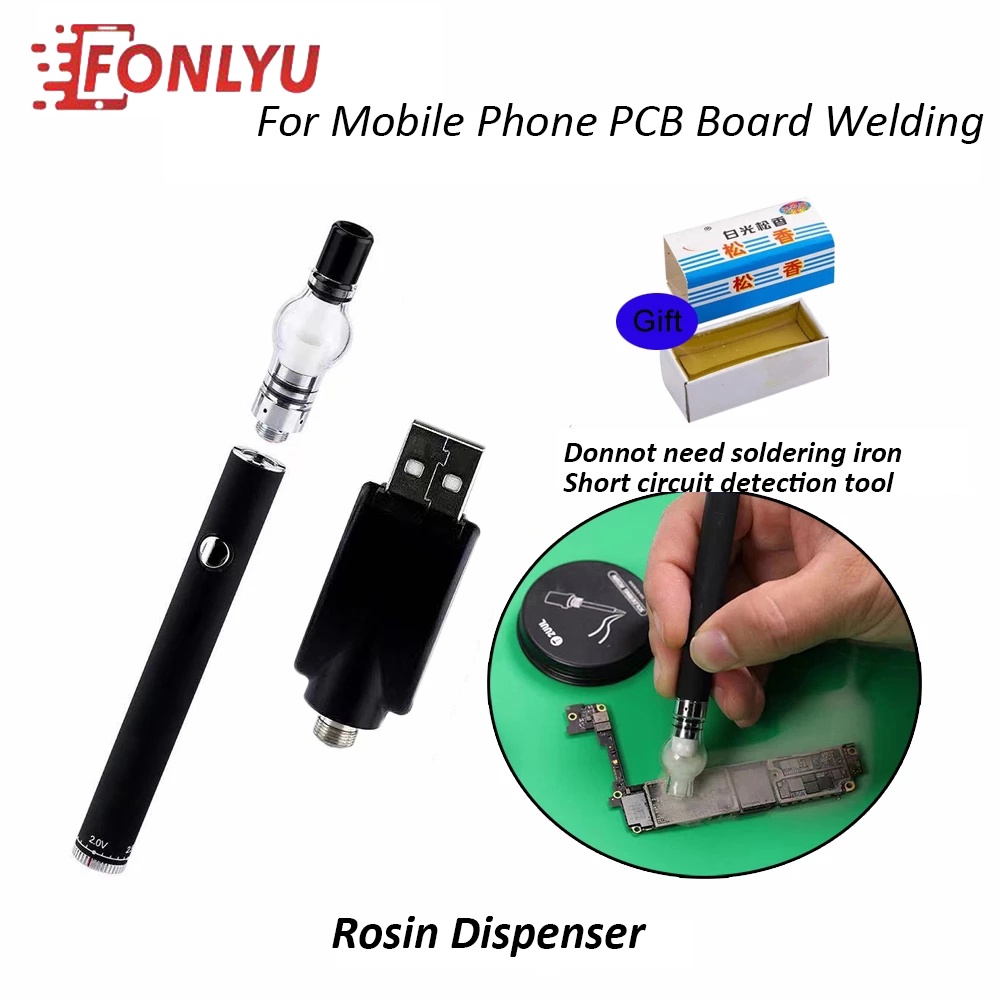 Rosin Dispenser Rosin Solder Flux Pen Paste Soldering Tin Material Repair Tool Motherboard Short