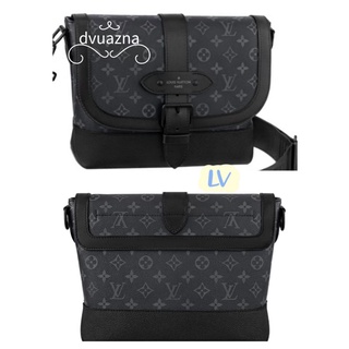 💯 ของแท้ LOUIS VUITTON/LV Saumur Canvas One Shoulder Crossbody Bag