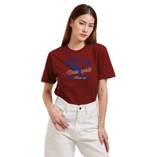 haas เสื้อยืดแขนสั้น unisex ผู้ชาย ผู้หญิง ลายสกรีน Haas spirit SBSK2585