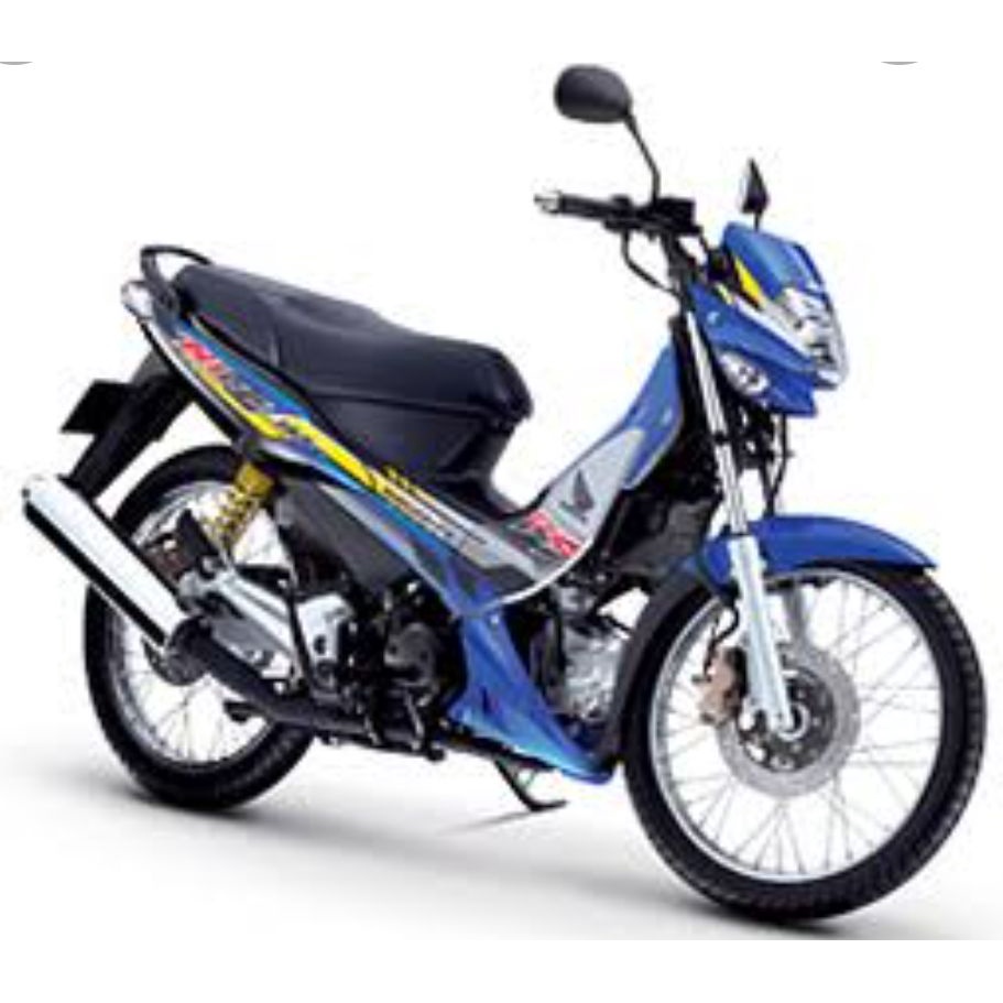 ชุดสี-nice-125-น้ำเงิน-เฟรมรถ-กรอบรถ-แฟริ่ง-honda-ไนท์-125