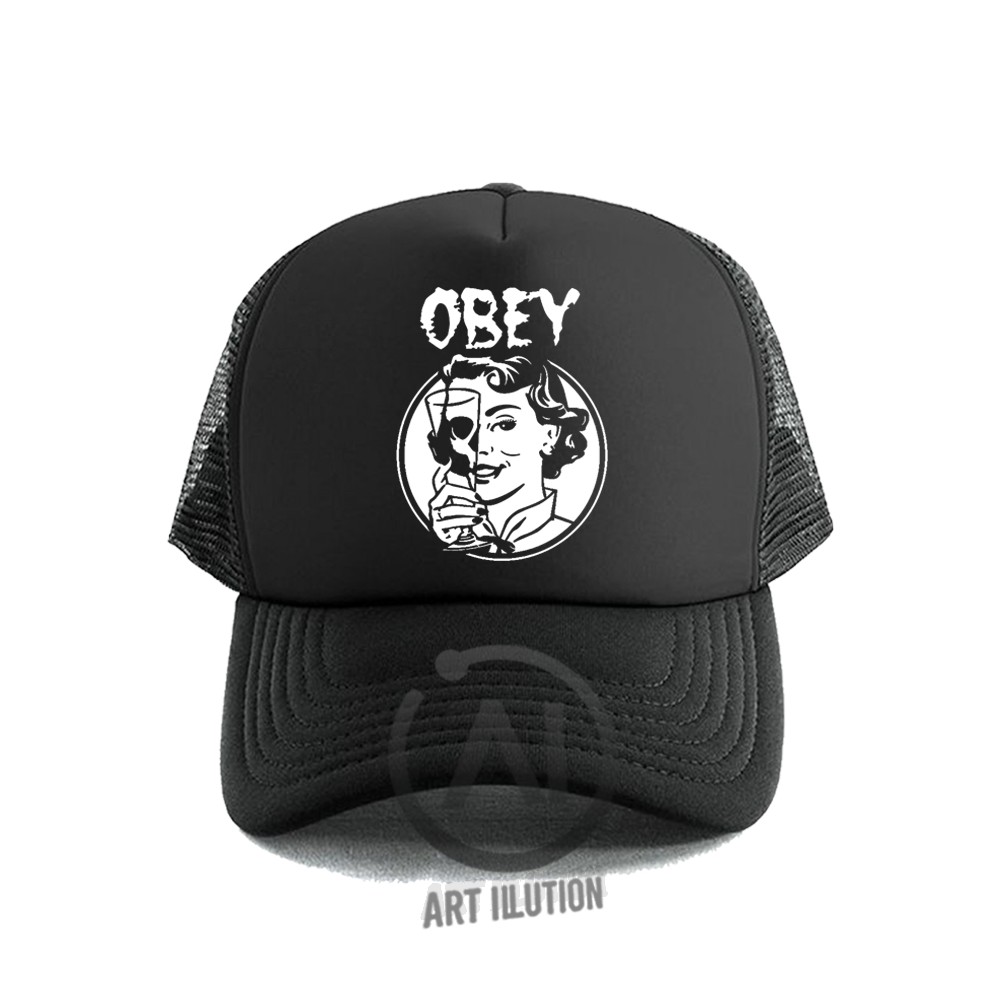 หมวกรถบรรทุก-หมวกตาข่ายพรีเมี่ยม-obey-fall-14