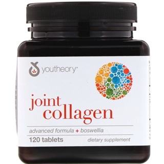 ภาพหน้าปกสินค้าพร้อมส่ง Youtheory Joint Collagen, Advanced Formula + Boswellia, 120 Tablets ที่เกี่ยวข้อง