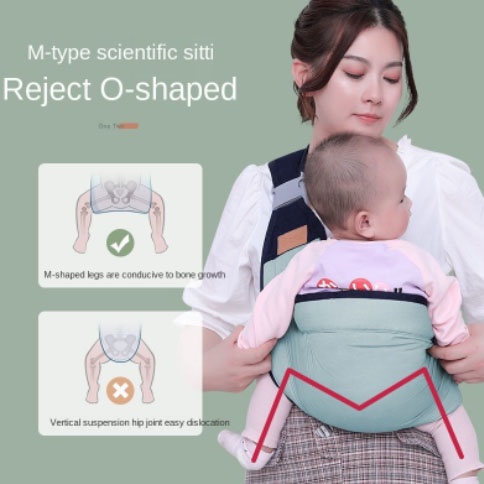 ภาพสินค้าCOD เป้อุ้มเด็กทารกแรกเกิด Baby Carrier Sling กระเป๋าอุ้มเด็ก 0-36M ให้นมบุตร สะดวก เป้อุ้มเด็ก มัลติฟังก์ชั่น จากร้าน bemabszzwd บน Shopee ภาพที่ 2