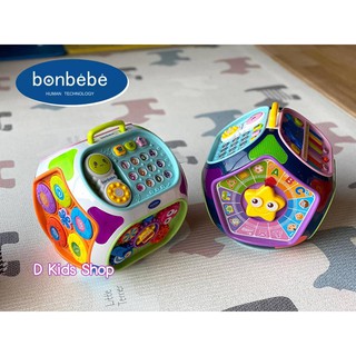 Bonbebe 7 in 1 Mini Edu-Cube (Korean Brand) กล่องกิจกรรมเด็ก กล่องกิจกรรม7ด้าน