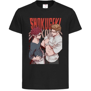 เสื้อยืดโอเวอร์ไซส์ขายดี เสื้อยืดคอกลม ผ้าฝ้าย พิมพ์ลายโปสเตอร์ Shokugeki No Soma Vs Gordon Ramsay สไตล์เรโทร ของขวัญวัน