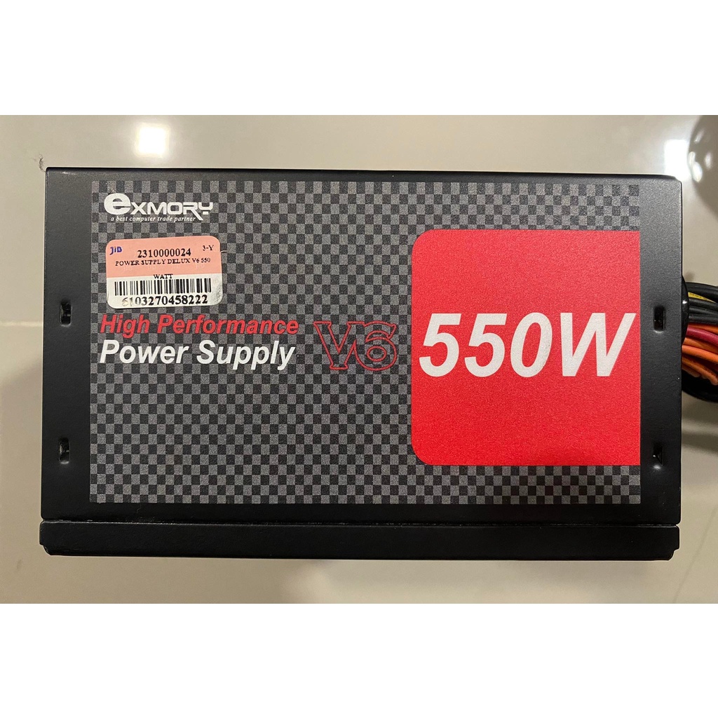 powersupply-อุปกรณ์จ่ายไฟ-psu-delux-exmory-v6-550w-ใช้งานปกติ