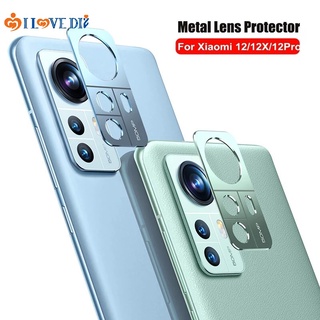 สําหรับ Xiaomi Mi 12 Pro 12X ฟิล์มป้องกันเลนส์กล้อง กันตก / อลูมิเนียมอัลลอยด์ กล้องโลหะ ป้องกันรอยขีดข่วน
