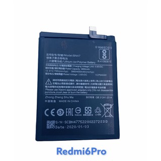 ภาพขนาดย่อของภาพหน้าปกสินค้าแบตmi/redmi note6pro A2lite redmi5 Note7/note6pro Redmi8/8A redmi 5A redmi6 /Redmi pro/3pro Redmi9T redmi9A note10 จากร้าน goke555 บน Shopee ภาพที่ 6