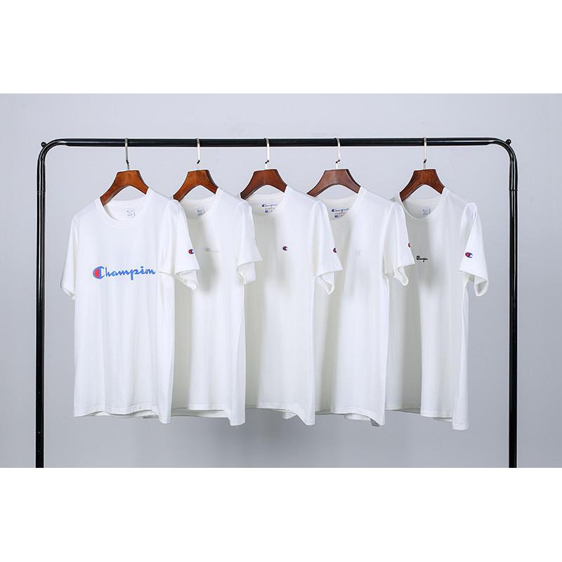bkk-fashion-เสื้อยืด-champion-size-m-ผู้ชาย-สีขาว-แฟชัน-มีสไตล์-เสื้อยืด-champion-shirt-street-fashion-style-bkkhome
