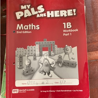 My pals are here maths 1B workbook part 1 ป1