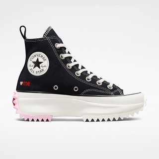 Converse รองเท้าผ้าใบ Run Star Hike Crafted With Love Hi | Black/University Red/Cherry Blossom ( A01598CS2BKXX )